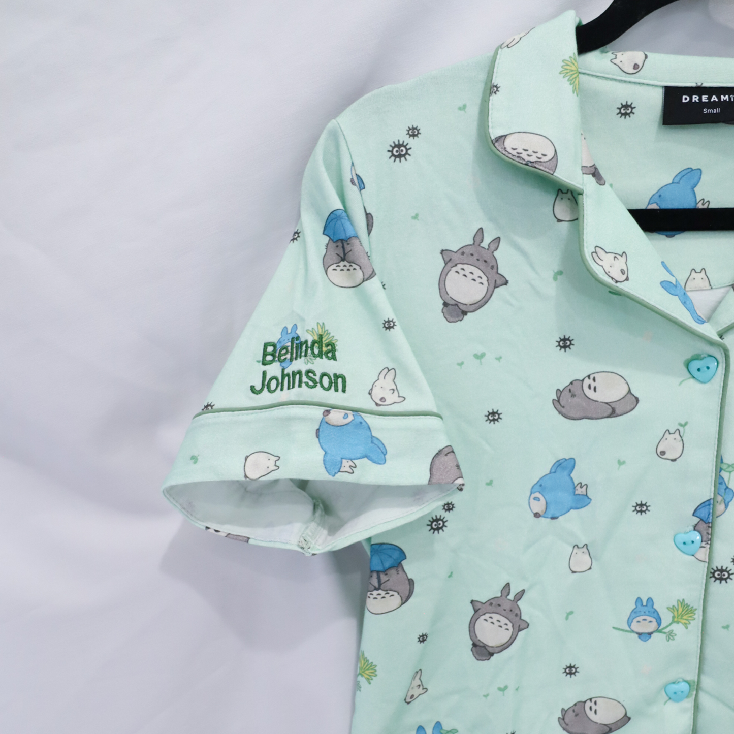 ✧ Girl's Forest Creatures Green Sleep Set ✧