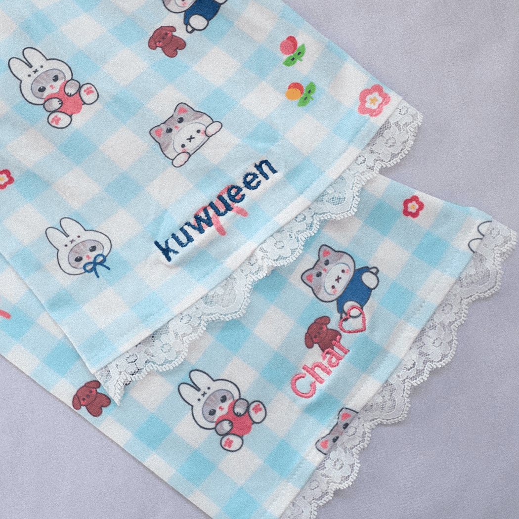 ❀Bunny Picnic Pj Set❀
