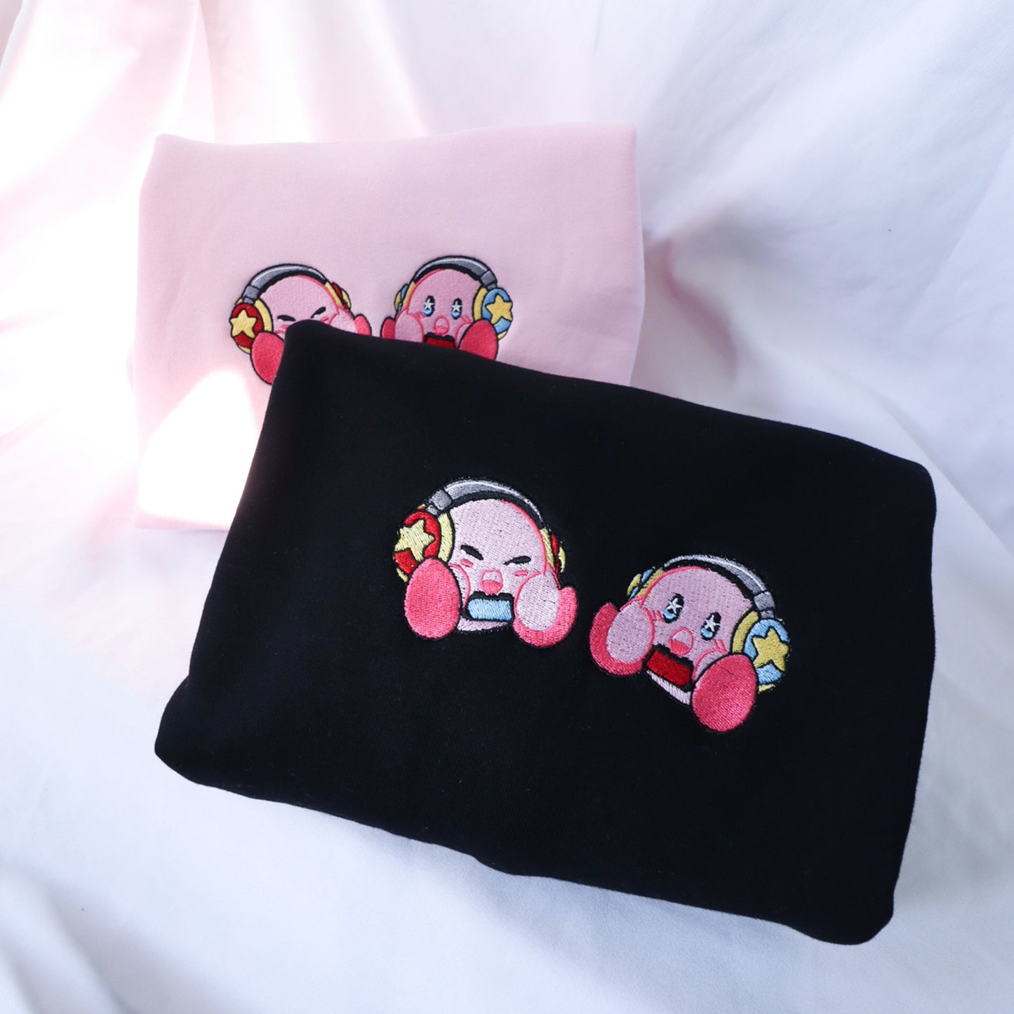 Kirby Playing Switch
