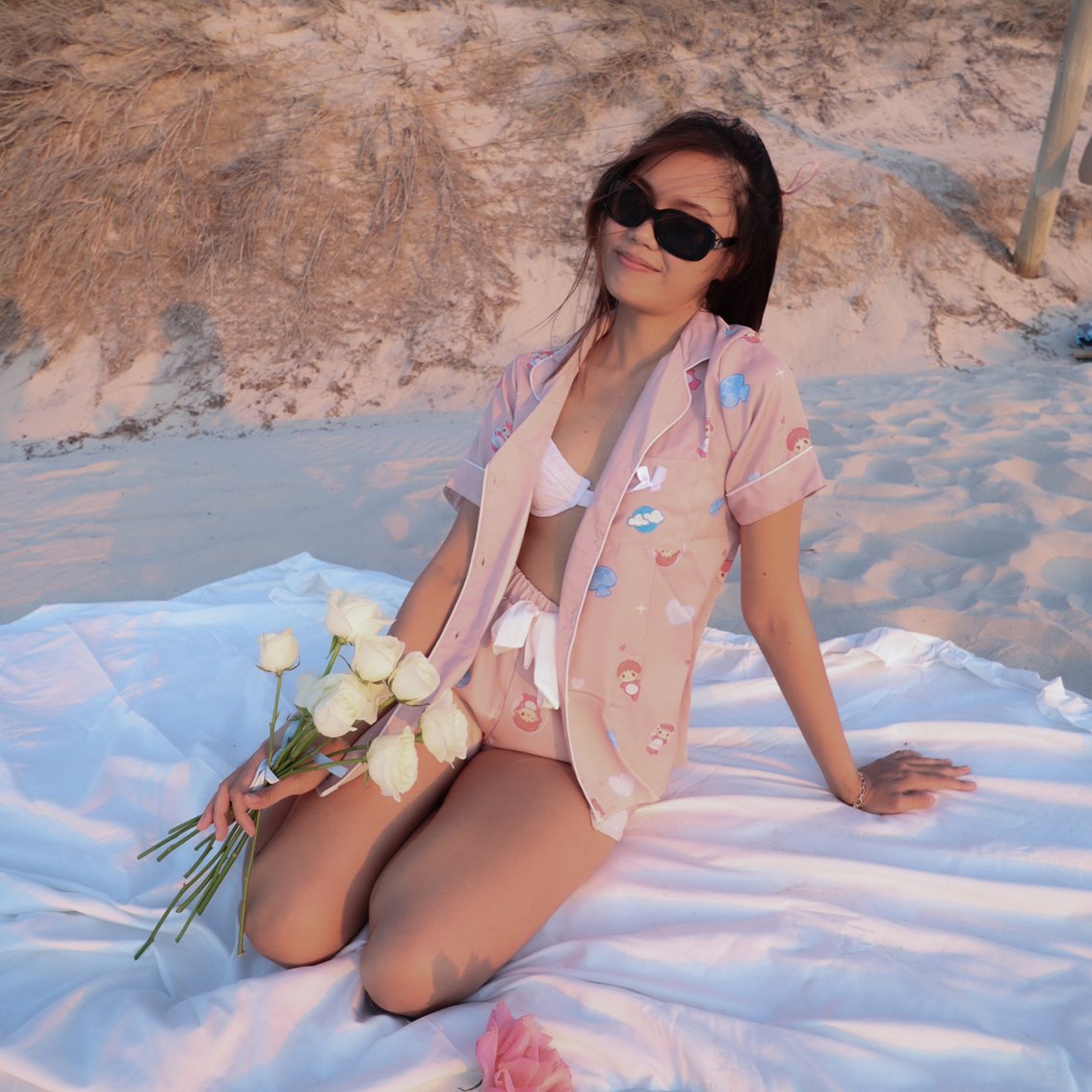 🫧Girl's Goldfish Pink Set🫧