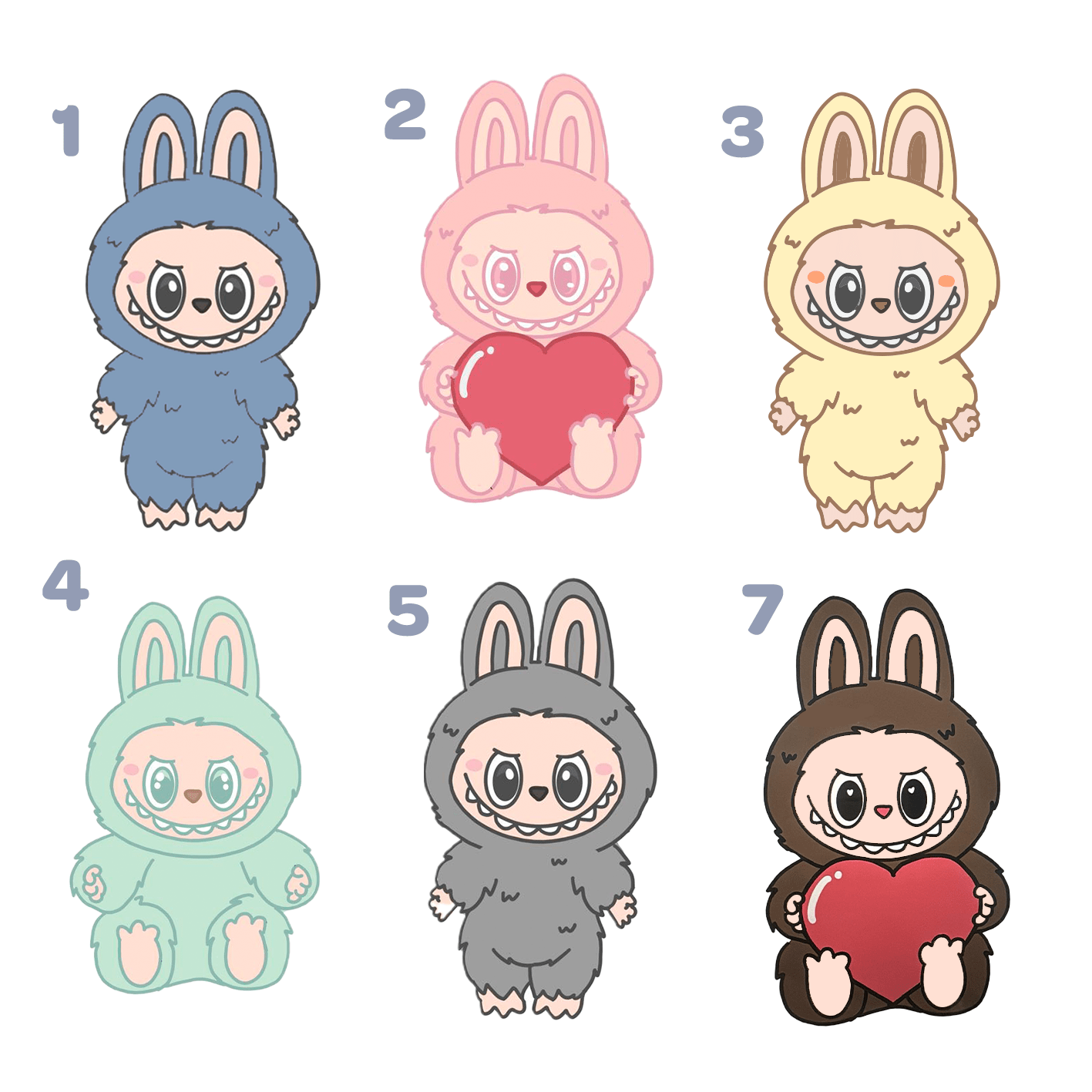 Pick your Labubu