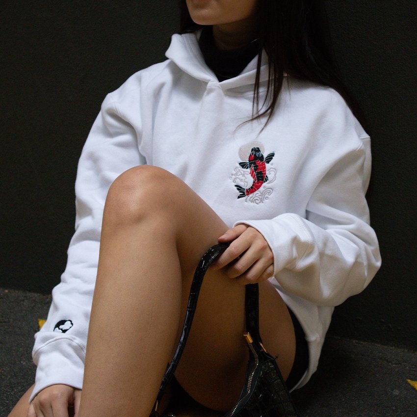 Yin and Yang Koi Fish Hoodie