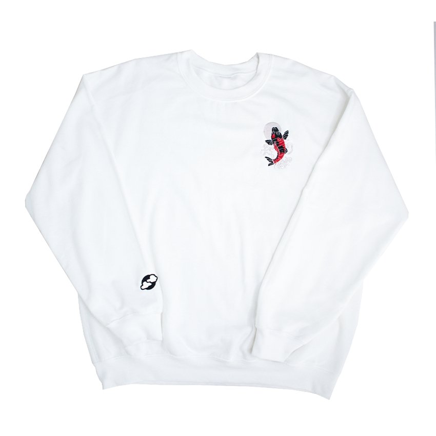 Yin and Yang Koi Fish Sweater